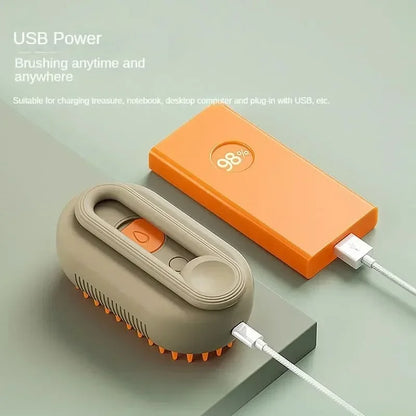 3-in-1 Steam Pet Brush