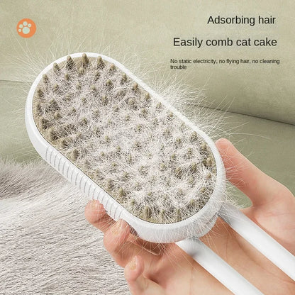 3-in-1 Steam Pet Brush