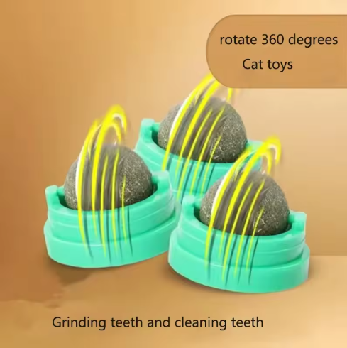 Catnip Wall Ball – Natural Digestive Treat