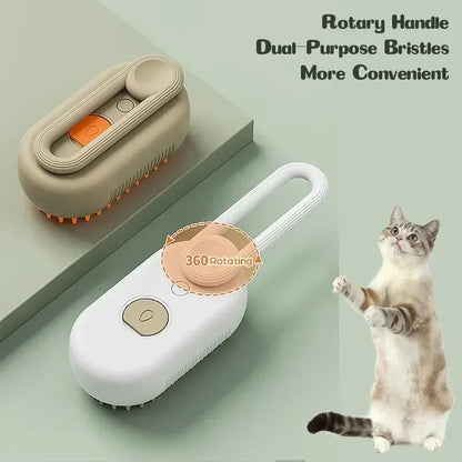 3-in-1 Steam Pet Brush