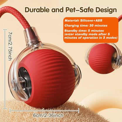 Smart Cat Ball – Auto Rolling with Bird Sounds